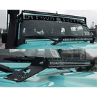 Soporte Barra Led Capot Skull Wrangler JK 2007+ 5