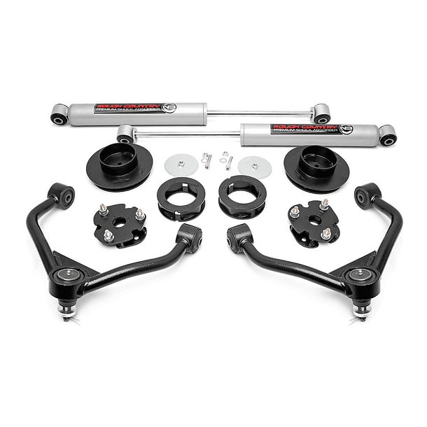 Kit de levante con bandejas Dodge RAM 1500  12-18 3" Rough Country