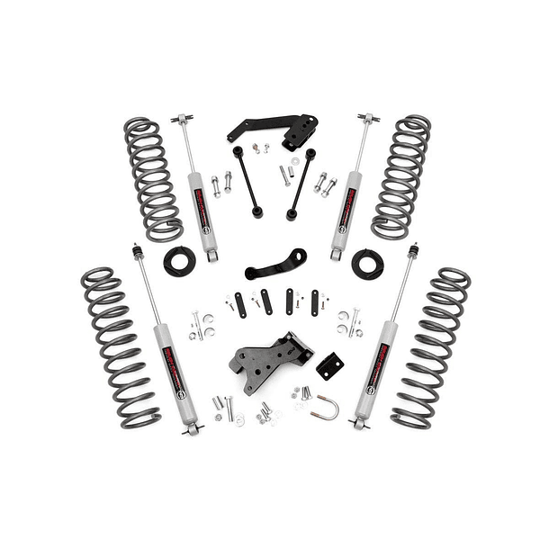 Kit de levante Jeep Wrangler JK  07-18 4" Rough Country 2  puertas 