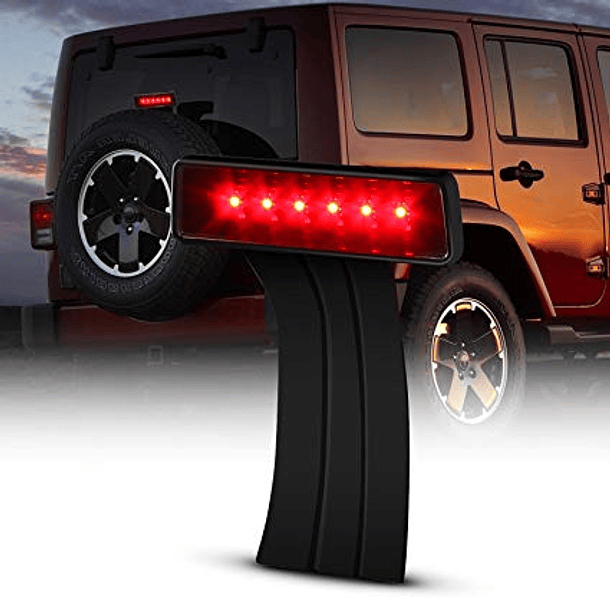 Tercera luz de freno LED - Jeep Wrangler JK