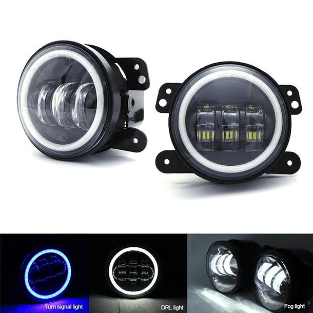 FOCO LED 7" CON HALO