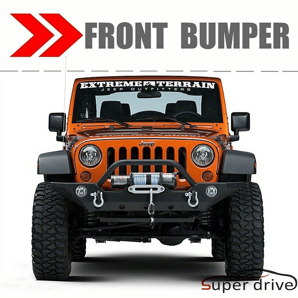 Bumper delantero Wrangler JK 08-18