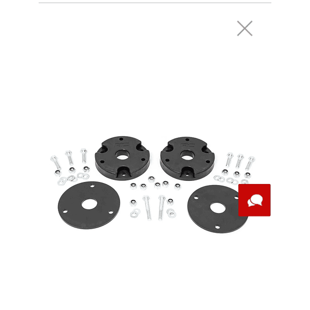 Kit de leveling 2" Chevrolet Silverado 2019-24 Rough Country