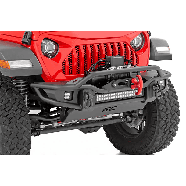 BUMPER DELANTERO ROUGH COUNTRY PARACHOQUE JEEP WRANGLER JK/JT/JL 1