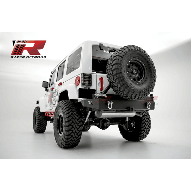 Bumper - Parachoque Trasero Jeep JK 7