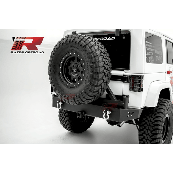 Bumper - Parachoque Trasero Jeep JK 10
