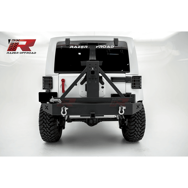 Bumper - Parachoque Trasero Jeep JK 11