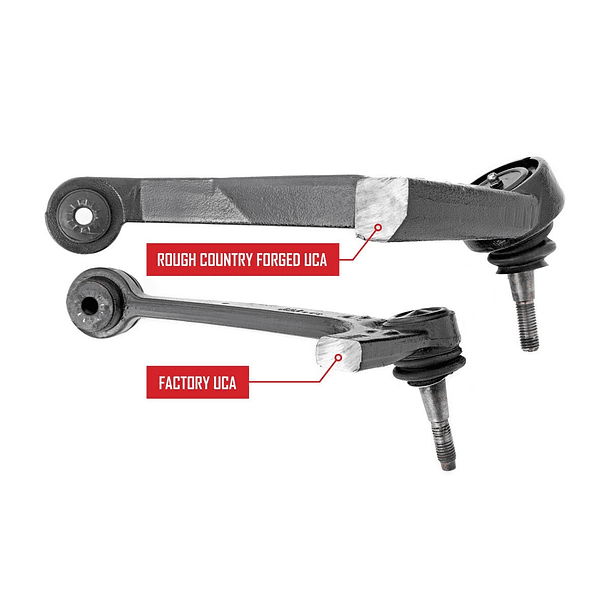 BANDEJAS SUPERIORES  SILVERADO 07-17 con levante de 2.5