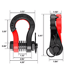 Grillete dividido 8T ¾ 3