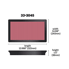 Filtro K&N 33-3045 1