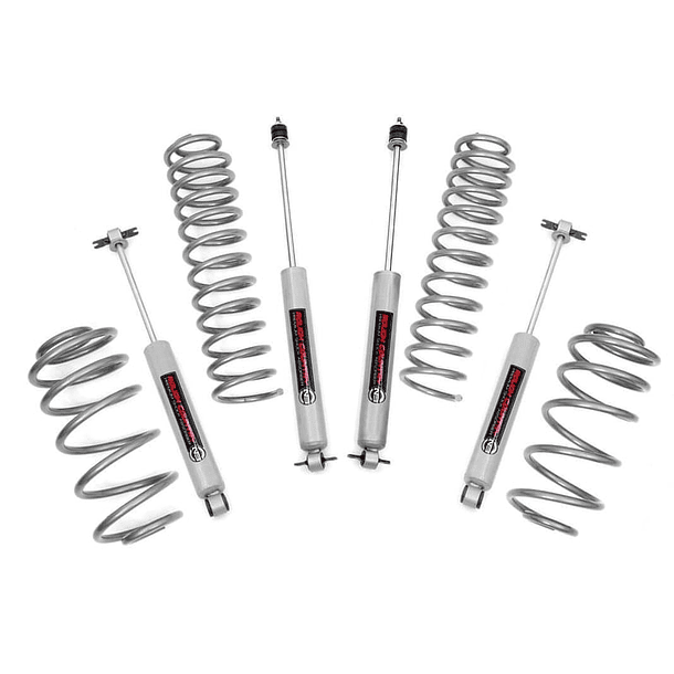 Kit de levante Jeep Wrangler TJ 97-06 2.5" Rough Country