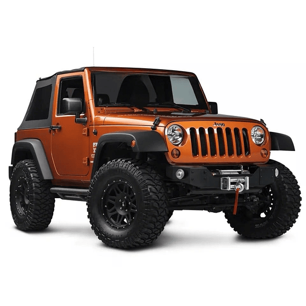PARACHOQUES DELANTERO BUMPER CON BASE PARA WINCHE  | JEEP WRANGLER JK (2007-2018)