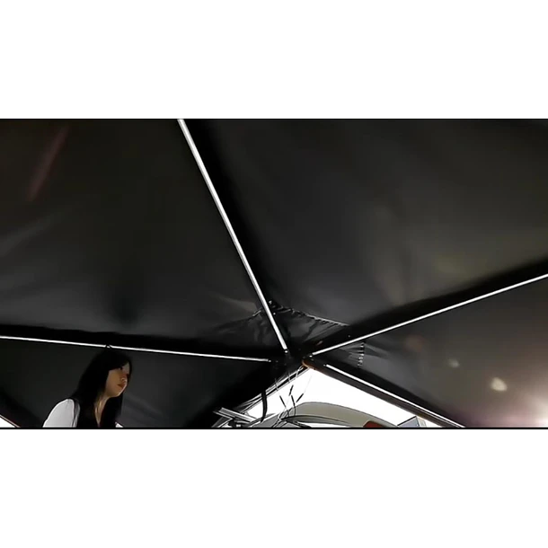 Toldo Abanico 270° - 2,5 metros con LED 3