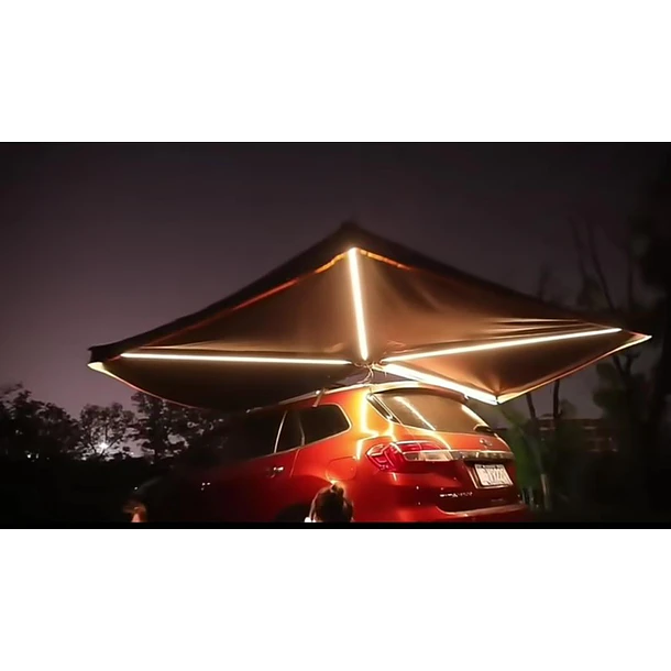Toldo Abanico 270° - 2,5 metros con LED 1