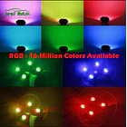 Rock Light Luz LED para rocas 8 Pods 4