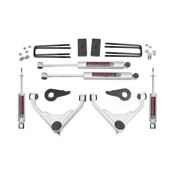 Chevrolet Silverado 2500 HD 3" 01-10 con bandeja