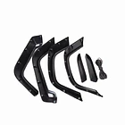Extensión de tapabarro fender jeep TJ plástico  2