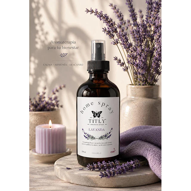 Home Spray de Aromaterapia Lavanda