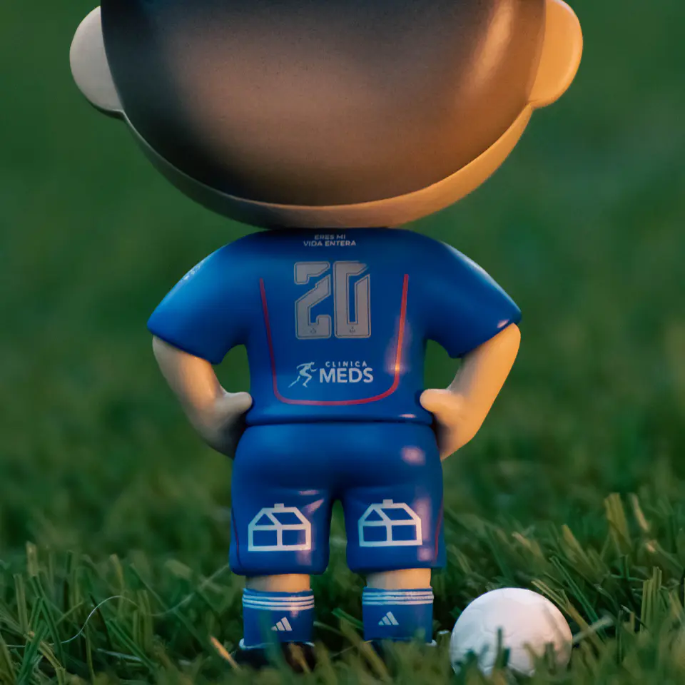 UNIVERSIDAD DE CHILE - UNIFORME TITULAR #20 CHARLES ARANGUIZ 2