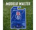 CAJA COMPLETA - Auto de Juguete Universidad de Chile Escala 1:64 – Licencia Oficial | Coleccionable para Hinchas y Niños