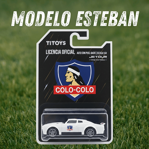 CAJA COMPLETA - Auto de Juguete Colo-Colo Escala 1:64 – Licencia Oficial | Coleccionable para Hinchas y Niños