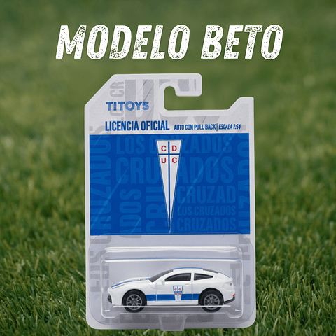 CAJA COMPLETA - Auto de Juguete Universidad Catolica Escala 1:64 – Licencia Oficial | Coleccionable para Hinchas y Niños