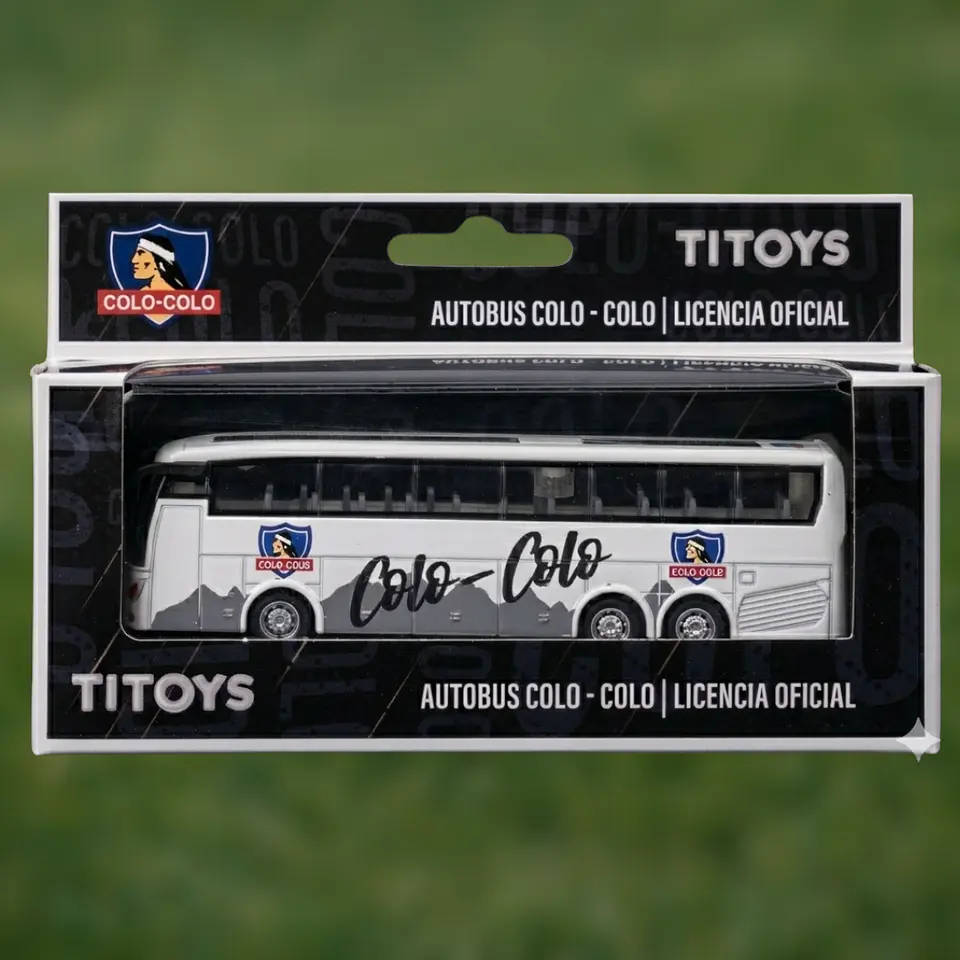Bus de Colección Colo-Colo Diecast – Licencia Oficial | Titoys 1