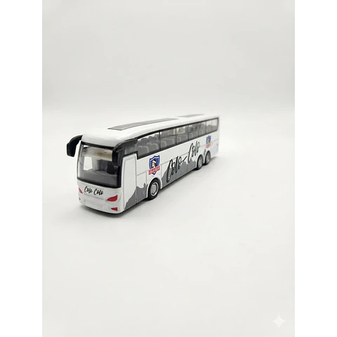 Bus Colo-Colo Titoys - Colección Oficial Cacique Albo - Juguete Coleccionable Niños
