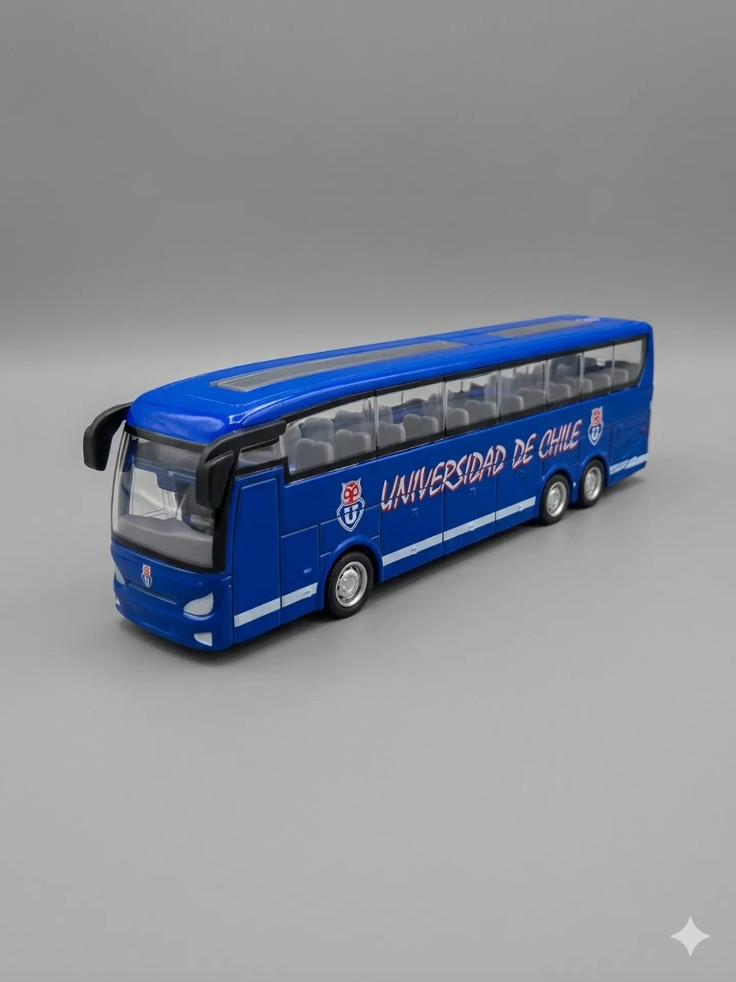 CAJA COMPLETA Bus Universidad de Chile Titoys - Colección Oficial - Juguete Coleccionable Niños 2