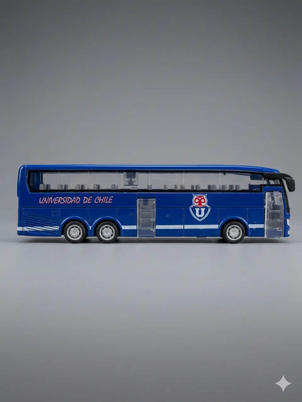 CAJA COMPLETA Bus Universidad de Chile Titoys - Colección Oficial - Juguete Coleccionable Niños 6