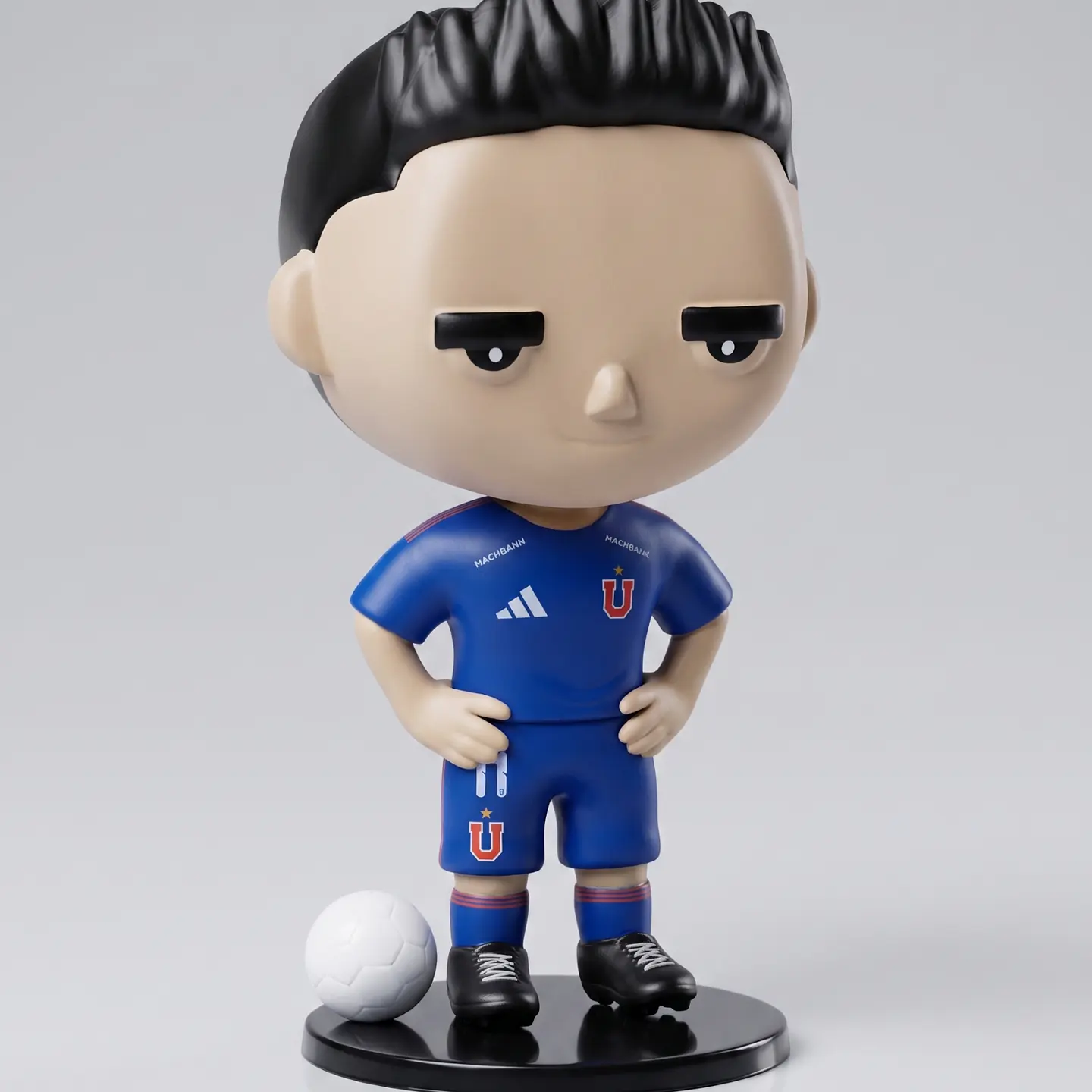 Caja Completa Figura Universidad de Chile Camiseta Titular #11 Eduardo Vargas – Edición 2026 5