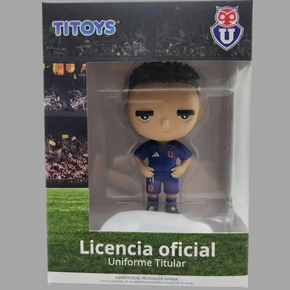 Caja Completa Figura Universidad de Chile Camiseta Titular #11 Eduardo Vargas – Edición 2026 7