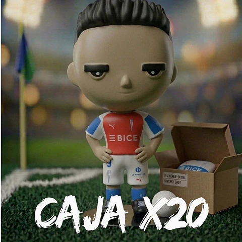 Caja Completa Figura Universidad Católica Camiseta Reserva #9 Fernando Zampedri – Edición 2026