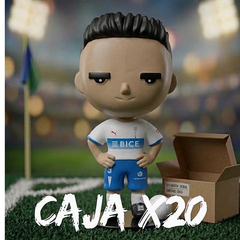 Caja Completa Figura Universidad Católica Camiseta Titular #9 Fernando Zampedri – Edición 2026
