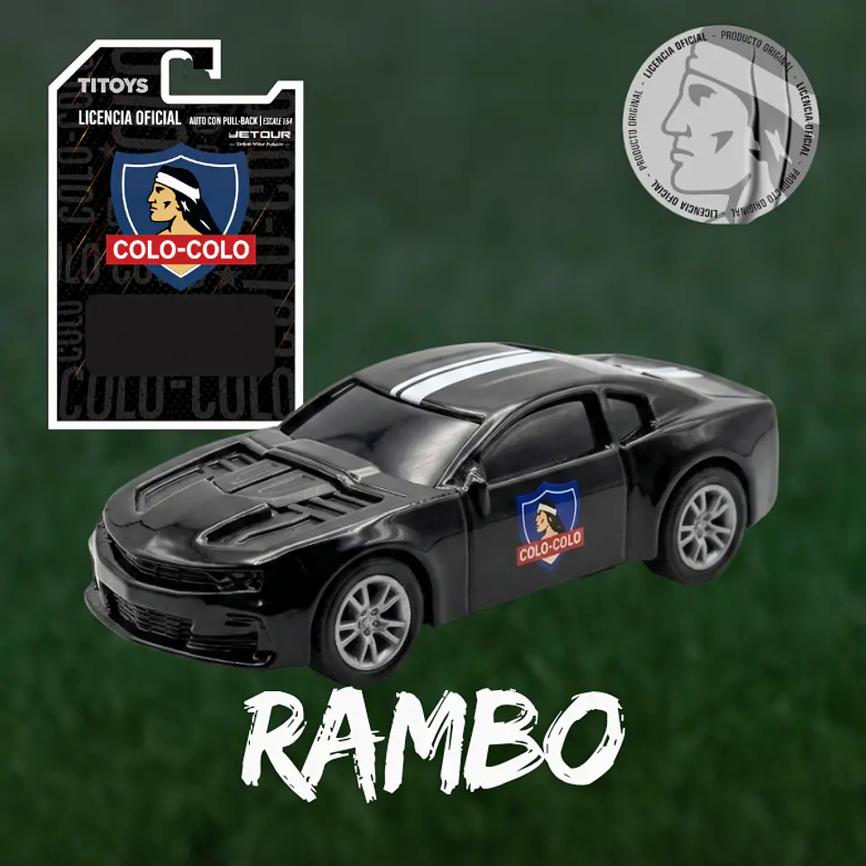 CAJA COMPLETA - Auto de Juguete Colo-Colo Escala 1:64 – Licencia Oficial | Coleccionable para Hinchas y Niños 5
