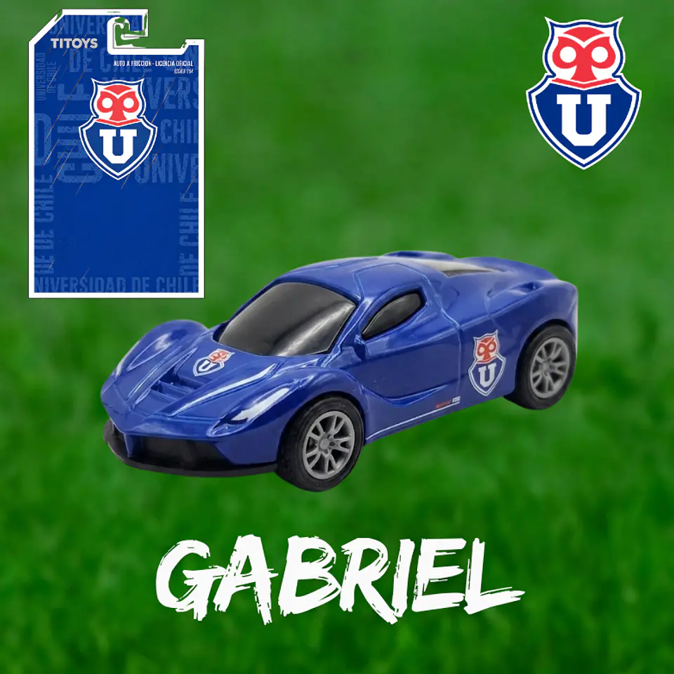 CAJA COMPLETA - Auto de Juguete Universidad de Chile Escala 1:64 – Licencia Oficial | Coleccionable para Hinchas y Niños 5