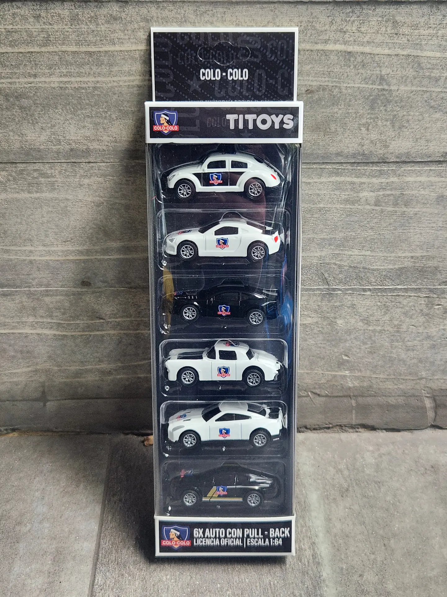 Set 6 Autos de Colección Colo-Colo Escala 1:64 4