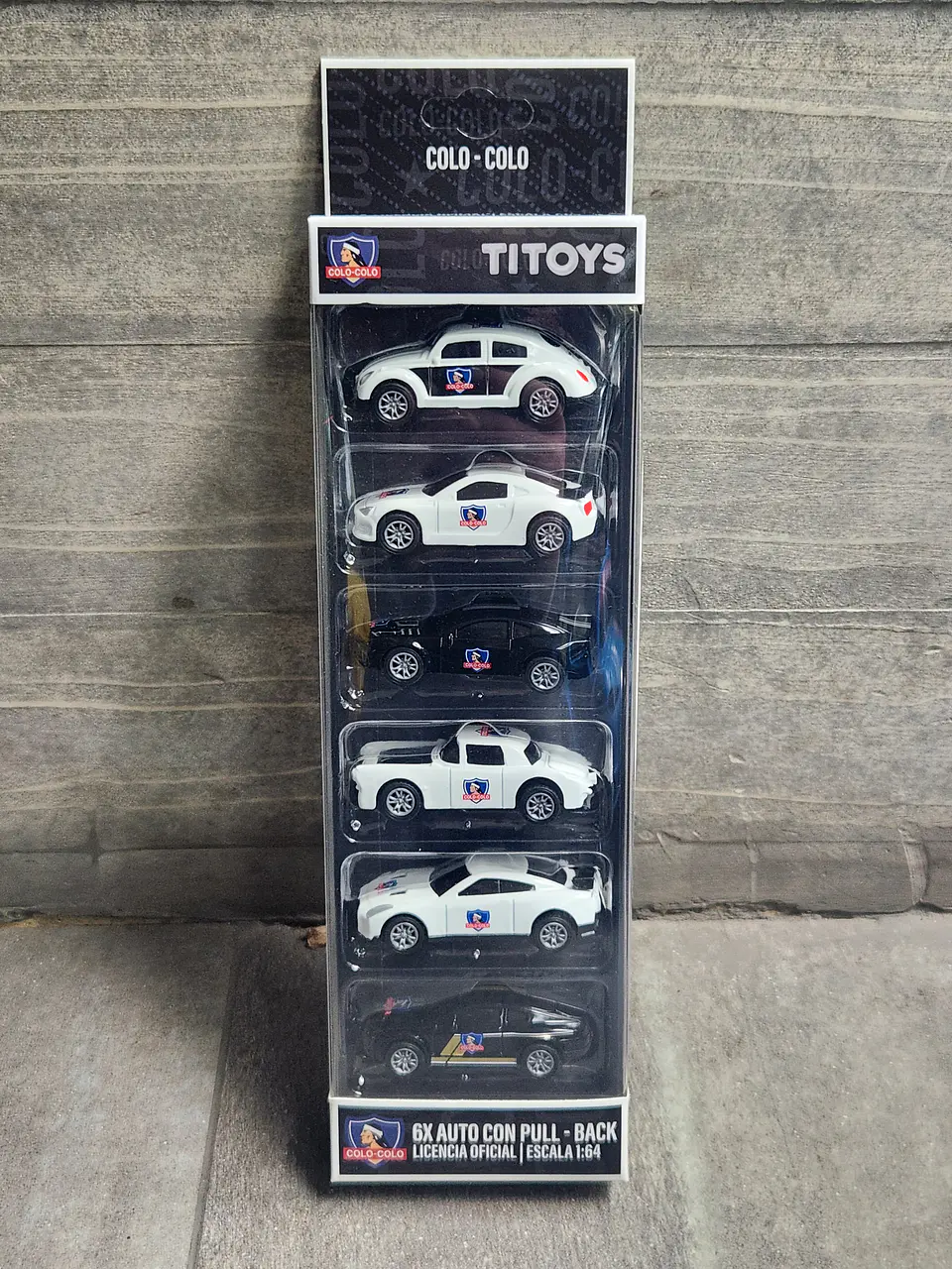 Set 6 Autos de Colección Colo-Colo Escala 1:64 4