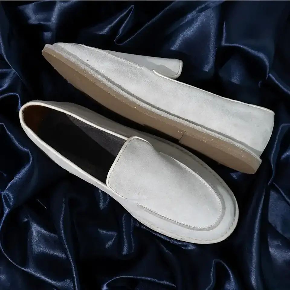 Alpargatas Sticher Highlander en cuero - Color beige 2