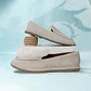 Alpargatas Sticher Highlander en cuero - Color beige - Miniatura 3