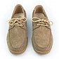 Kintyre Apache shoes in split leather - Beige color - thumbnail 3
