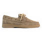 Kintyre Apache shoes in split leather - Beige color - thumbnail 1