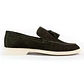Mocasines para hombre en cuero carnaza - TARTÁN - Color verde - Miniatura 1