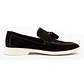 Mocasines para hombre en cuero carnaza - TARTÁN - Color chocolate - Miniatura 1