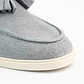 Mocasines para hombre en cuero carnaza - TARTÁN - Color gris - Miniatura 5