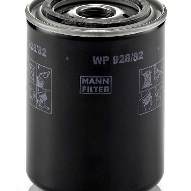 Filtro de óleo para Ford e Nissan MANN-FILTER WP 928/82 2