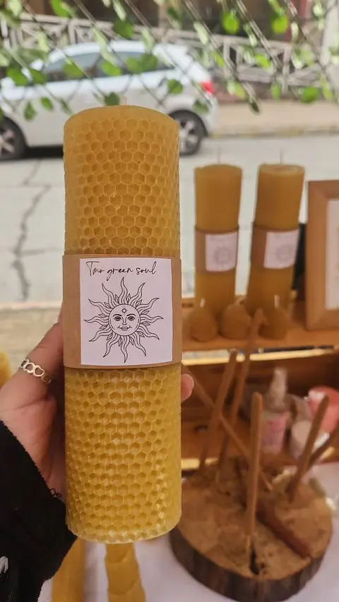 Sirio - cera de abejas, palo santo & canela