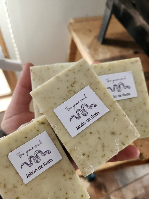 Jabón de RUDA {Corta energía} 100gr