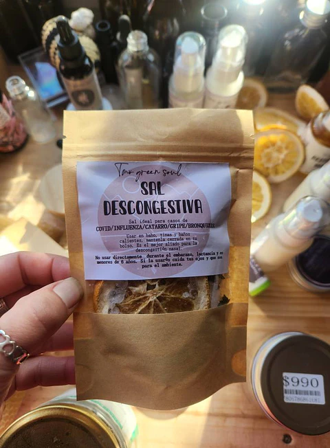 Sal Descongestiva 130gr {resfríos}