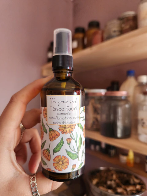 Tonico facial {CALÉNDULA & HIPÉRICO}
